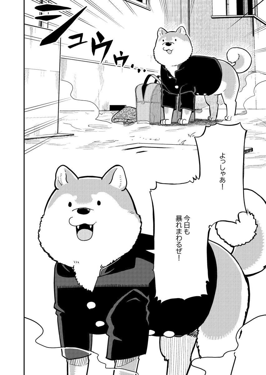 中学生の狼男がいじめっ子の女の子と戦う話です はれやまはれぞう 8月末に再開の漫画 中学生の狼男がいじめっ子の女の子と戦う話です はれやまはれぞう 8月末に再開の漫画