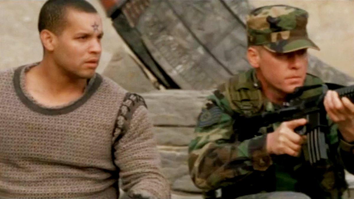 atlantistvru's tweet photo. Happy #Anniversary to #stuntman #HugoSteele (1970), #Stargate #SG1 #Jaffa Guard (“Stronghold”) &amp; #FreeJaffa by the Gate (“Allegiance”)!!!

https://t.co/7yRyGwANY7
https://t.co/ugIhpMY538

#StargateSG1 #SG #stunts #StuntPerformer #Birthday #Jubilee https://t.co/GXfGNldoOm