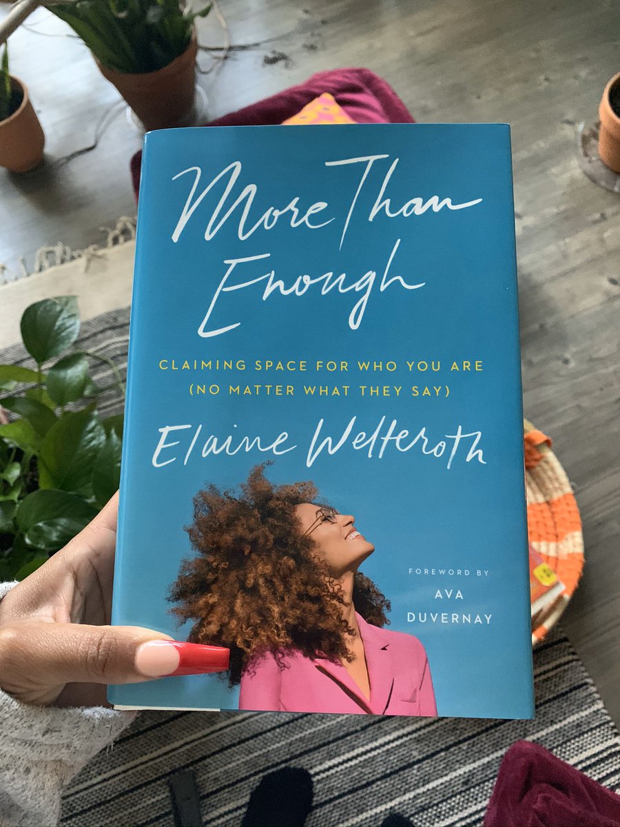 Finished “more than enough” book 5 of 24 done