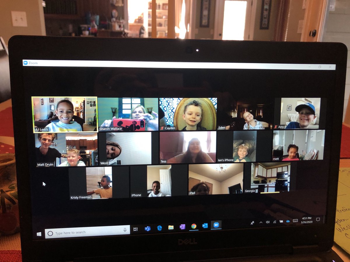 SharonRWallace's tweet photo. Loved teaching these smiling faces today! Thank you Tess for being our Mystery Zoomer! ⁦@mccallprimary1⁩ #happiestschoolincobb https://t.co/w7EXlQZsvk