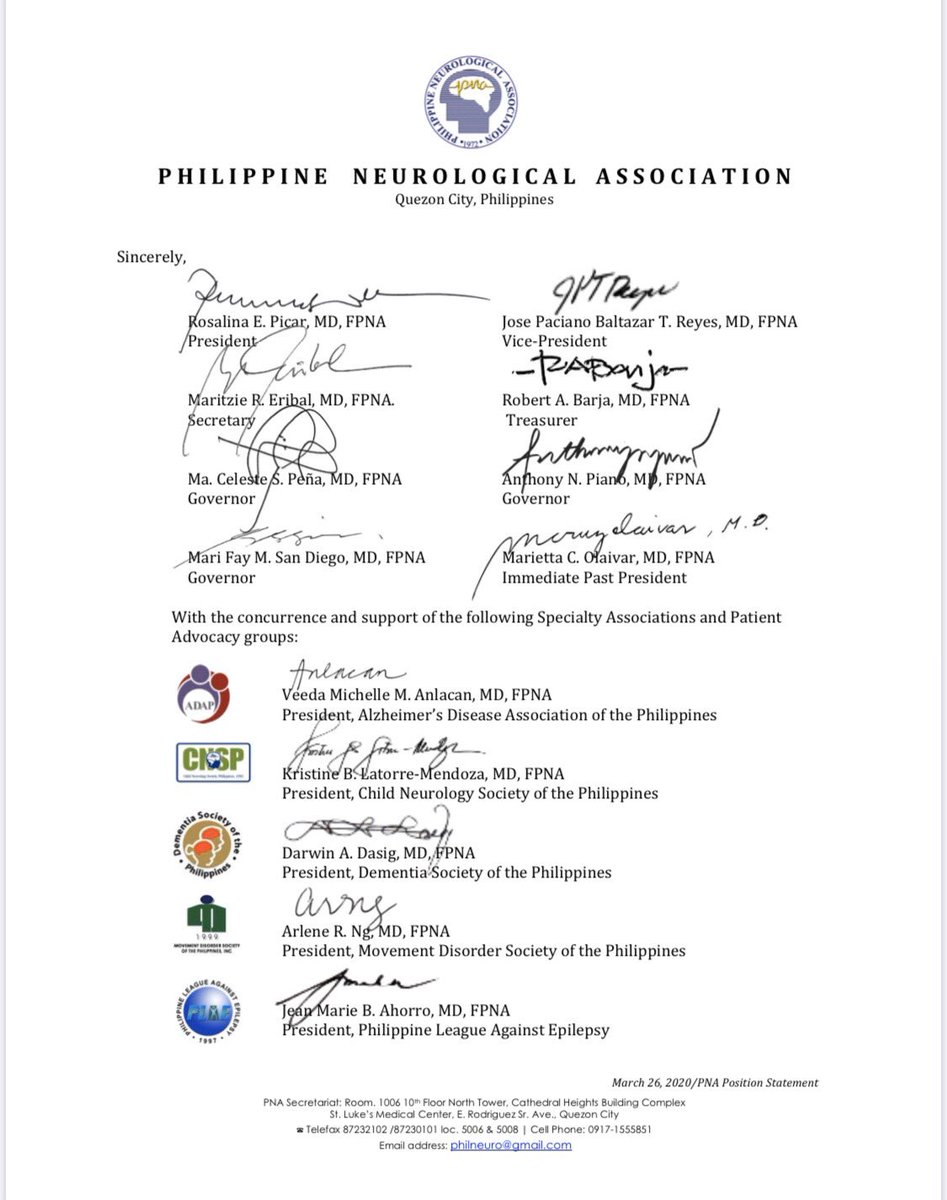 Please RT to help the Philippine Neurological Association spread the word. Let’s be loud about this. The call to fight COVID-19 is for everyone.