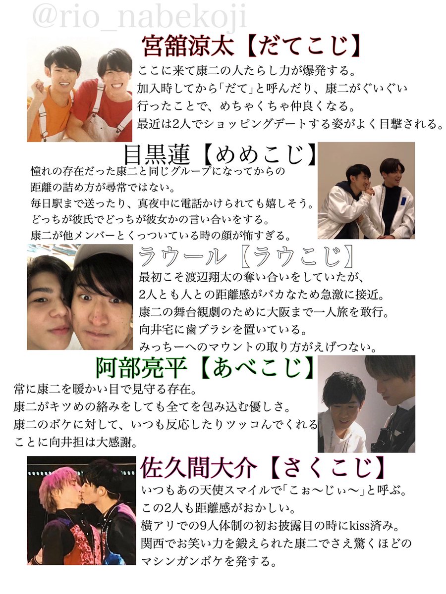 rio_nabekoji's tweet photo. 向井康二争奪戦の結果、
康二は今世紀最強のヒロインだった

#SnowMan #向井康二 https://t.co/8FZU9ckOM9