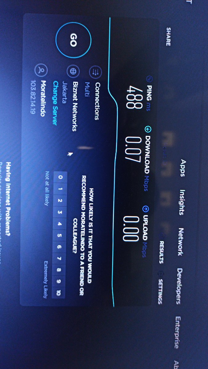 adiadiadi's tweet photo. @oxygenidhome bisa bantu cek kenapa koneksi internet saya parah sekali? Id saya 27202402 https://t.co/iJSqFVD8Iy