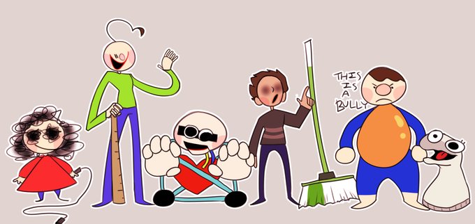 Baldiのtwitterイラスト検索結果