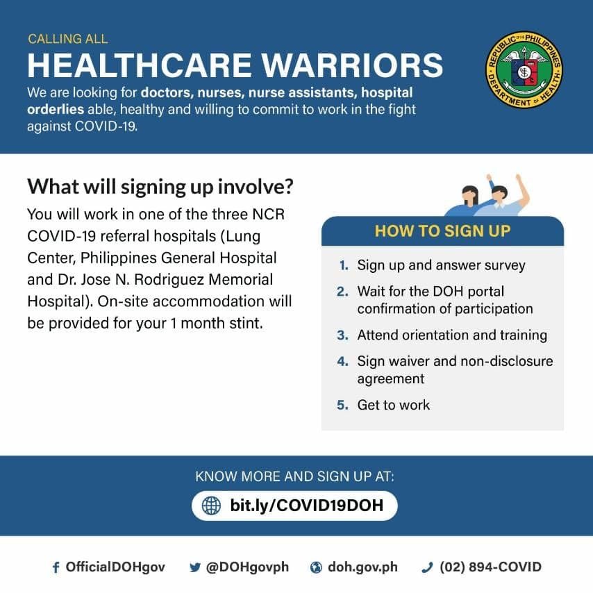 chamcabana's tweet photo. So the DOH is inviting volunteer doctors to be frontliners in COVID hospitals who will handle COVID-19 patients and who will be risking their lives in the line of duty with just.... 500 pesos per day?

Wow, di man lang daw natin deserve ang minimum.

HINDI BA NAKAKAGALIT? https://t.co/7HilzQexqV