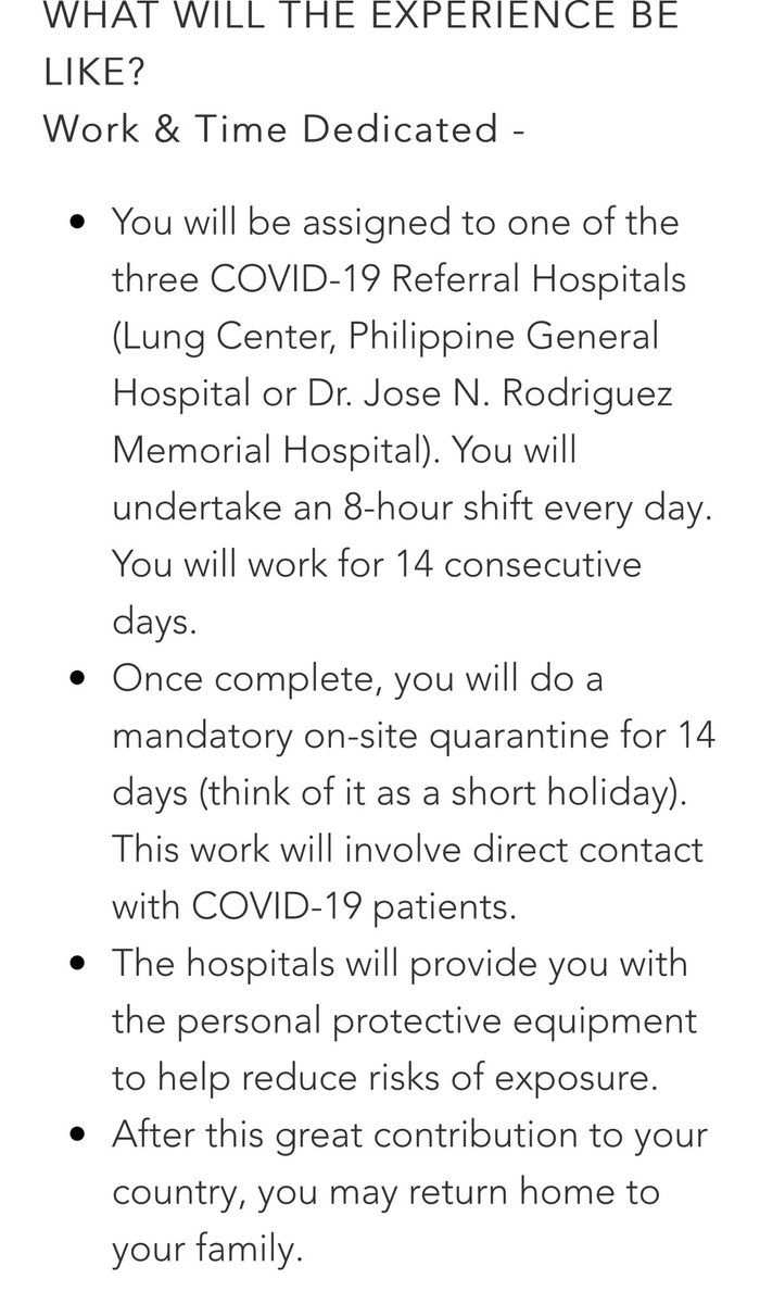 chamcabana's tweet photo. So the DOH is inviting volunteer doctors to be frontliners in COVID hospitals who will handle COVID-19 patients and who will be risking their lives in the line of duty with just.... 500 pesos per day?

Wow, di man lang daw natin deserve ang minimum.

HINDI BA NAKAKAGALIT? https://t.co/7HilzQexqV