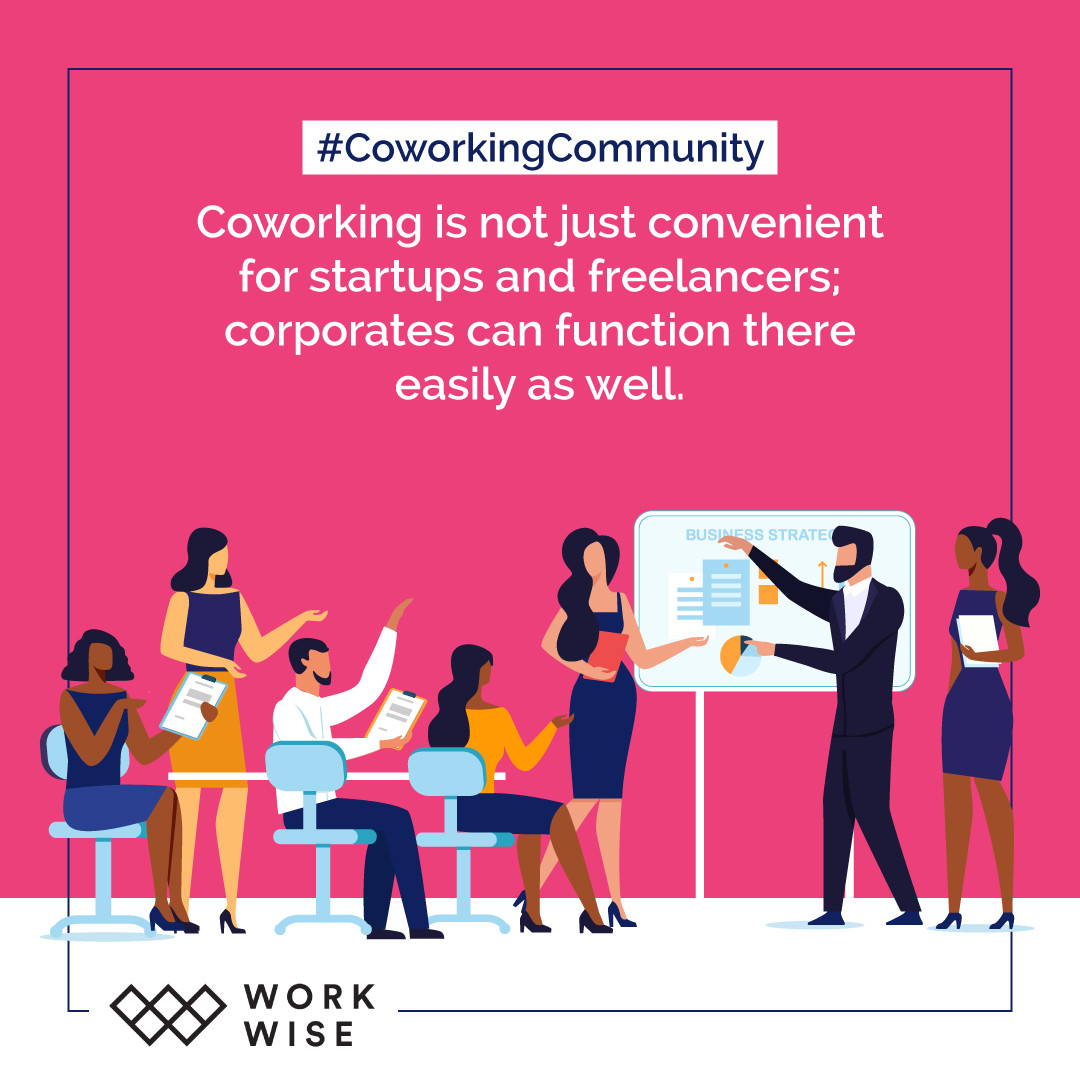 Vibrant workspaces for all...

work-wise.com/#freepass

#traditionaloffice #coworkingspace #coworkingoffice #coworkingculture #expense #affordability #coworking #coworkingbenefits #workwise