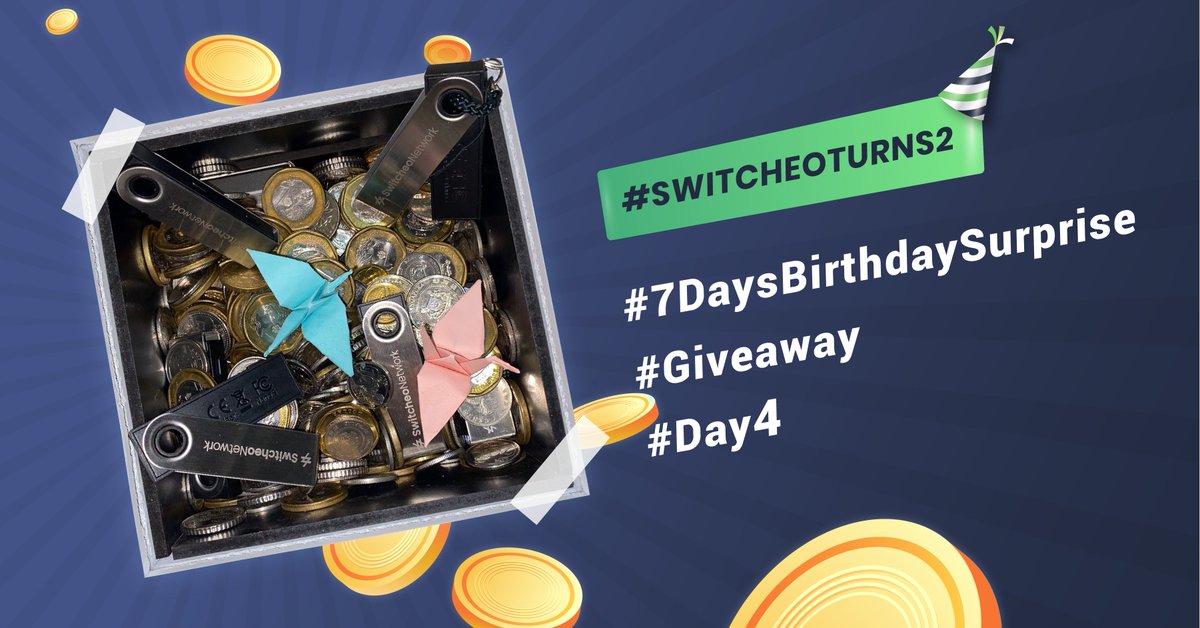SwitcheoLabs's tweet photo. #SwitcheoTurns2 - Day 4 🎂

🧐 How many ledgers can you find in the photo?

To participate:
👉 Circle your answer in the photo &amp; post it in the comments
👉 Follow us
👉 RT and like this tweet

🎁 2 winners win $10 ETH each
🗓️ Winners are announced on 31st March 2020 https://t.co/OfOrwMBrnh