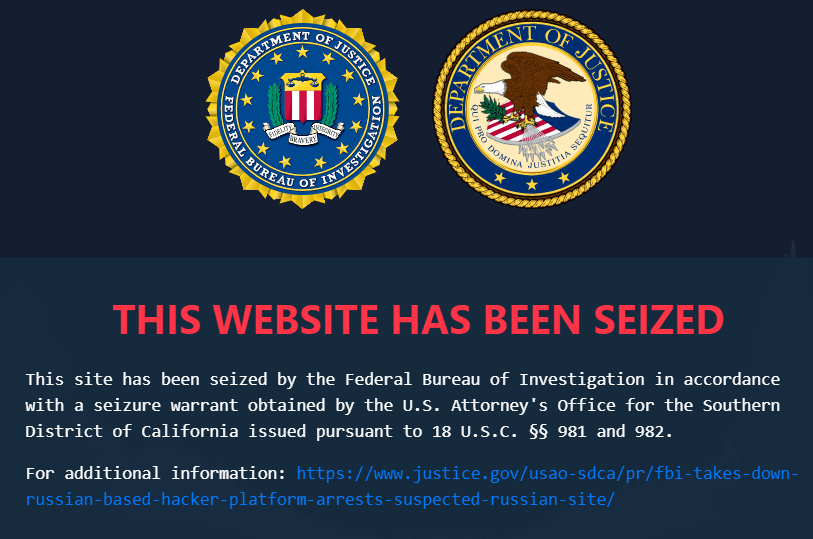 gbhackers_news's tweet photo. FBI Takes Down a Russian-based Hackers Platform Where The Admin Sold Hacked Data

#cybersecurity #hacking #hackers #FBI 

READ:https://t.co/GSEKzJU2Hz https://t.co/9DZoRkuvPx