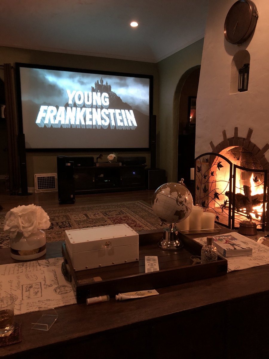 jennifermuro's tweet photo. Boy I am in for a good night. Thanks for getting me through this trying time, @MelBrooks. #YoungFrankenstein #mothergrabbingbastard #rollinzehay #whathump #taffedadarling #PutTheCandleBack #abbynormal https://t.co/75gNXOwoYT