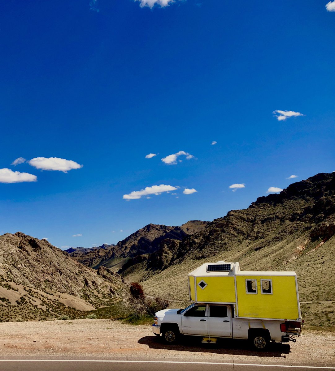 Headed to the Velley of fire! #2500hd #boondocking #nature #Chevy #beautiful #fulltimerv #diycamper #nomad #nomadic #stateparks #TravelWithUs #TravelAtHome #travelblogger