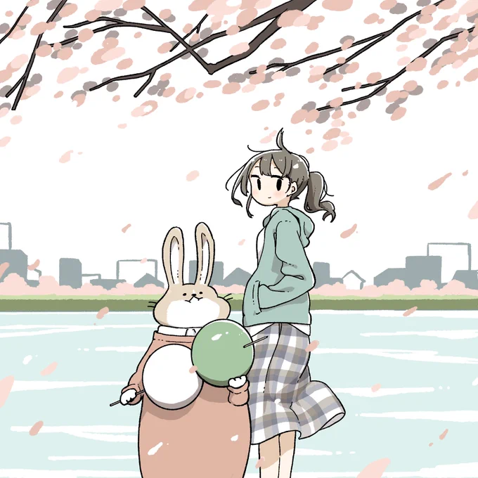 #桜の日
moffmachiカレンダー2020より
顔が気に入ってる 