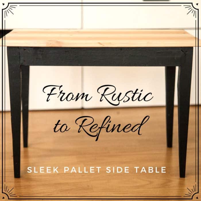 iRecyclart's tweet image. Make This Chic Pallet Side #Table: Diy Video : bit.ly/2QNXbTP - #DiyVideoTutorial #PalletSideTable #SideTable