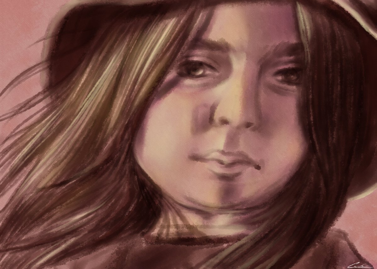 rovaanz's tweet photo. I drew a portrait of my daughter as a warm-up sketch! 
Kids are really hard to draw and make them actually look like kids. https://t.co/HUbZjcezT8