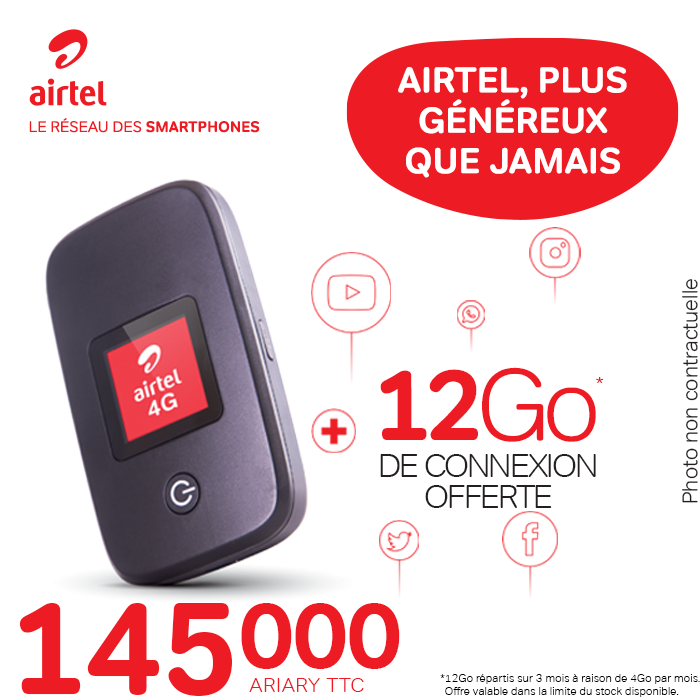 Airtel Madagascar tweet media
