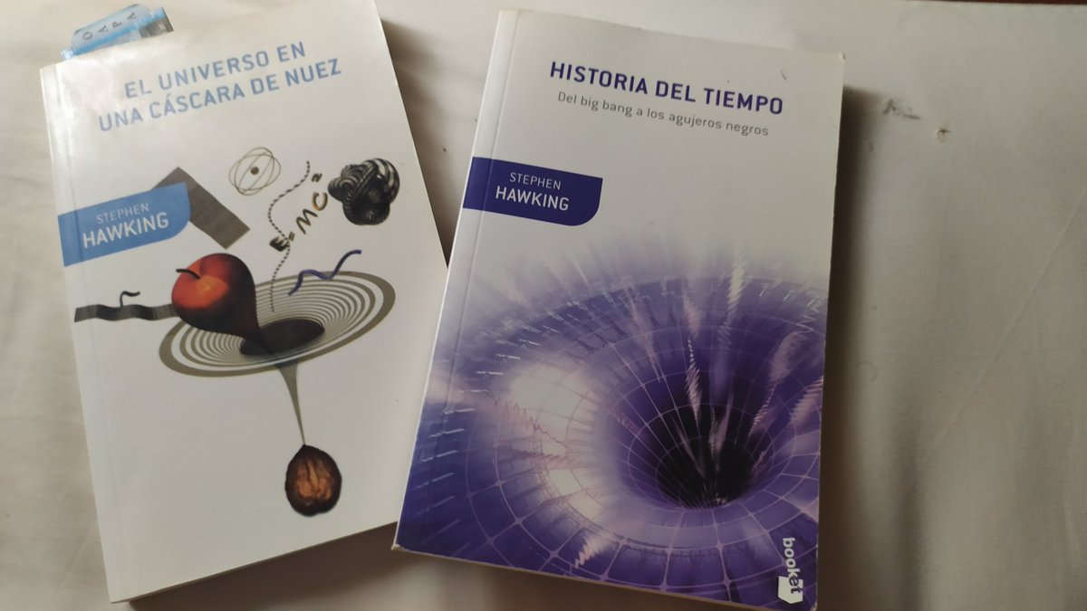 yonacepeda's tweet photo. @ischargro Opción A: el universo en una cáscara de nuez.
Opción B: Historia del tiempo.
Usted decida https://t.co/MiCdOIjAW7