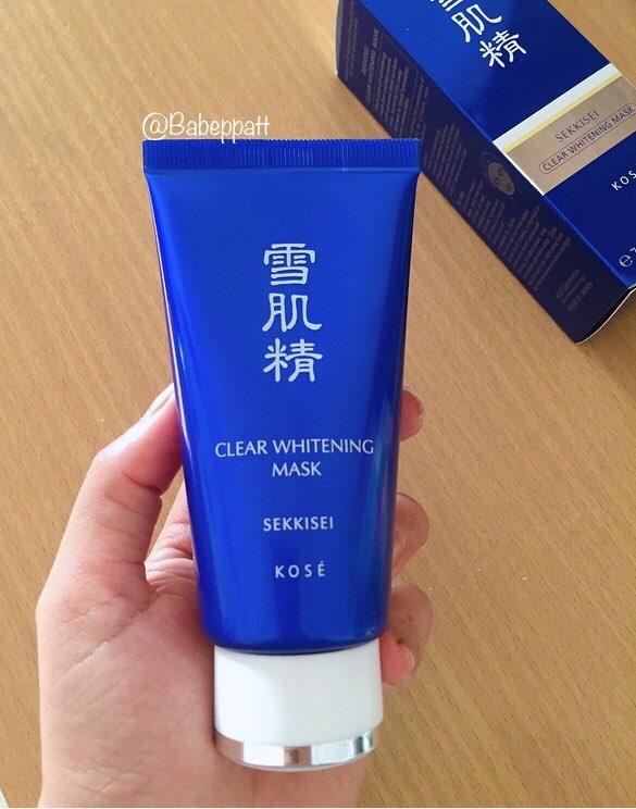 Babeppatt's tweet photo. SEKKISEI CLEAR WHITENING MASK
มาสก์เนื้อครีมสีดำแบบลอกออก ทำความสะอาดสิ่งสกปรกที่อุดตันรูขุมขน ผลัดเซลล์ผิวให้กระจ่างใส เนียนขึ้น ลดการอักเสบของสิวด้วยนะ แล้วเนี่ย LAZADA มีโปรลด 25% จากราคา 780฿ เหลือ 585฿ เวลา 00.00-02.00 น.วันที่ 27 มีนานี้ค่า
#KOSE #HowtoPerfect #ใช้ดีบอกต่อ https://t.co/Tg7pk32eZr