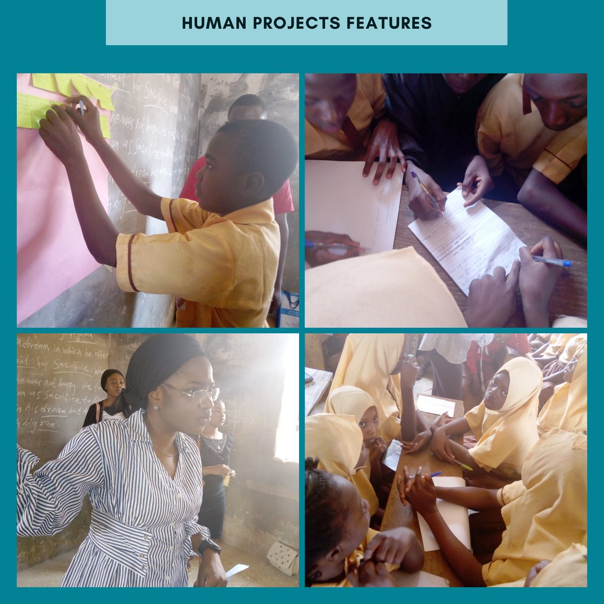 thehumanpro's tweet photo. Tokosi worked with students in the United Secondary School in Nigeria on the Social Justice in Your Community program. Students learned about social justice and how they can help prevent discrimination. Learn more about Tokosi's experience on our blog! 

https://t.co/pw0HRq2PuW https://t.co/JUbsvWeB80