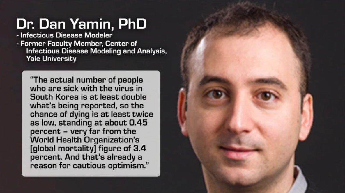 9/ Dr. Dan Yamin, PhD #coronavirusaustralia  #CoronaLockdown  #CoronaVirusHOAX