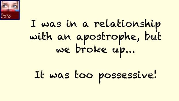 roundabout_bks's tweet photo. "I was in a relationship with an apostrophe, but we broke up... It was too possessive!"
Your daily word nerd joke!
#RoundaboutBooks #Indiebookstore #InBend #StayHomeStaySafe #CallUs #OrderbyPhone #OnlineOrders #bibliophile #AmReading #booksaremagic 541.306.6564 https://t.co/ClZJrYbBE1