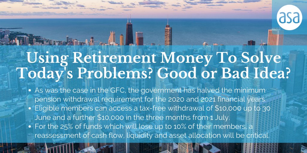 AustSharesAssoc's tweet photo. Taking $20k tax-free from super funds are appealing however what are the downsides?
Read RiceWarner here: https://t.co/ralbAb2xqg 
📚 Follow ASA news-free trial of EQUITY magazine here: https://t.co/icyfyAysJY

#ASA #RiceWarner #equitymagazine #AustralianShareholdersAssociation https://t.co/Do7Grmbxdh