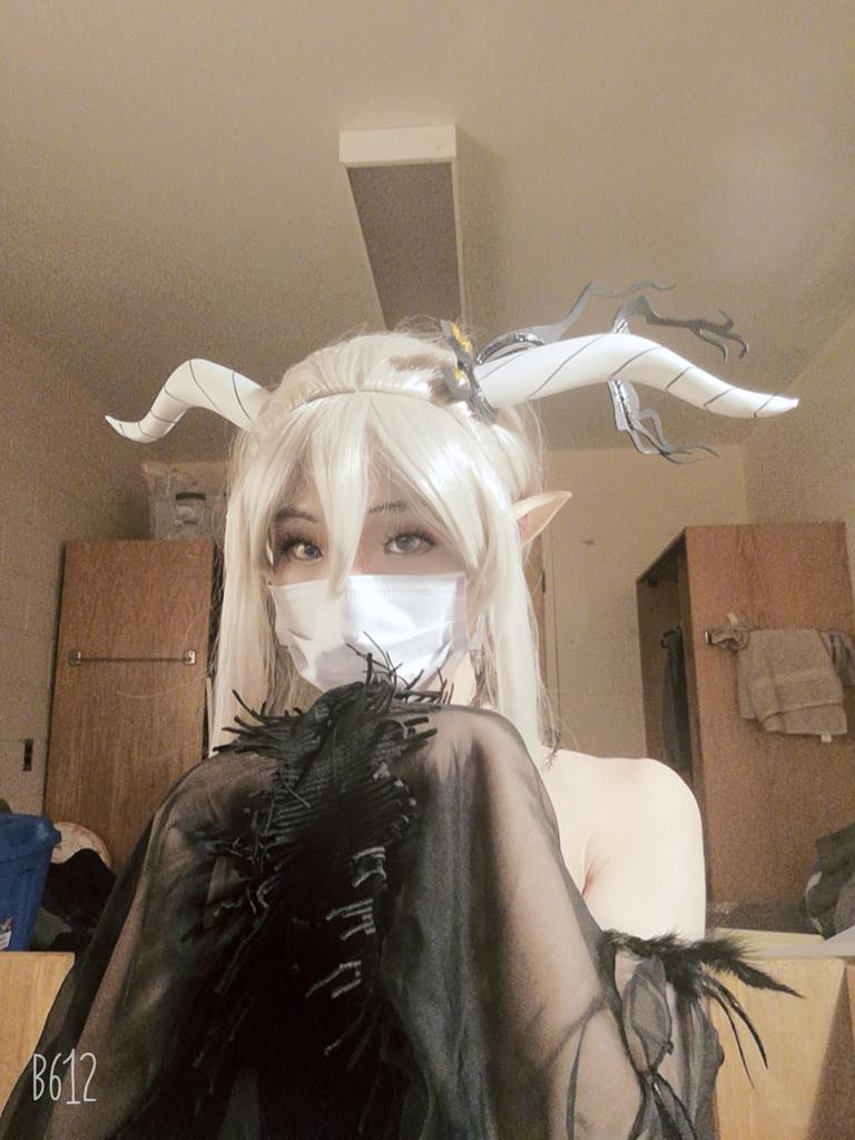 感觉还不错嗷（就总是感觉有种圆角的感觉 #男の娘 #cosplay #闪灵泳装 #可爱的男孩子 #女装男子 https://t.co/UkQEgE35AH