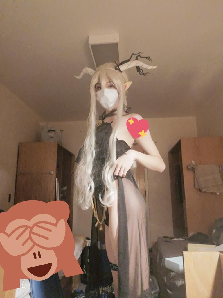 感觉还不错嗷（就总是感觉有种圆角的感觉 #男の娘 #cosplay #闪灵泳装 #可爱的男孩子 #女装男子 https://t.co/UkQEgE35AH