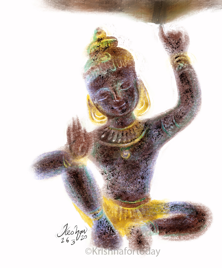 200326_Goverdhandhari #digitalart #krishnafortoday