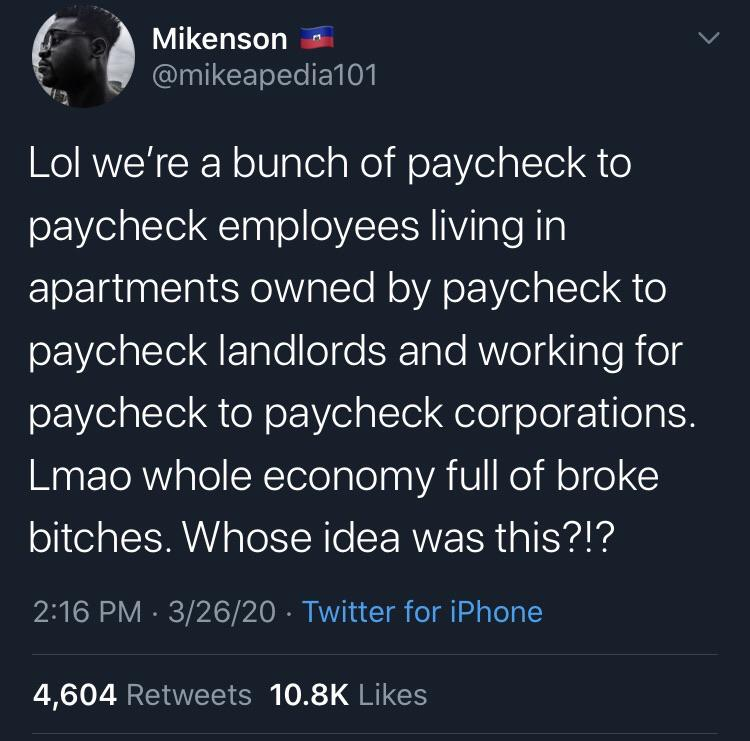 codeahoy's tweet image. He's not wrong! #usaCoronavirus #StockMarketCrash2020