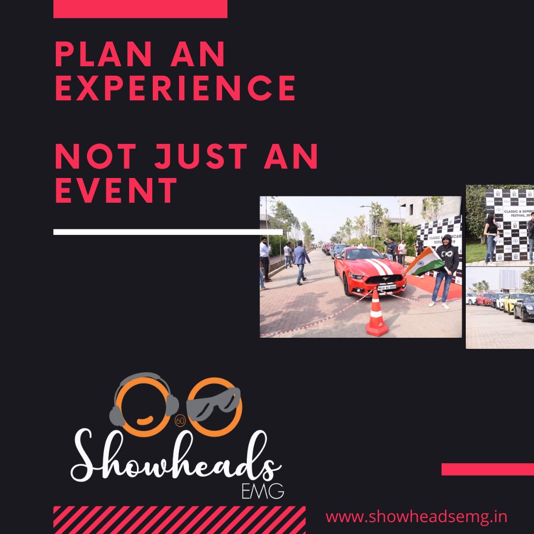 showheads's tweet photo. If your #event is not an #experience for your #audience or #customers then it’s not the perfect event! We help making an event a #memorable experience.
#showheads #eventplanner #eventplanning #india #corporatevent #eventing #eventmanagement https://t.co/JjMtOMxXKn