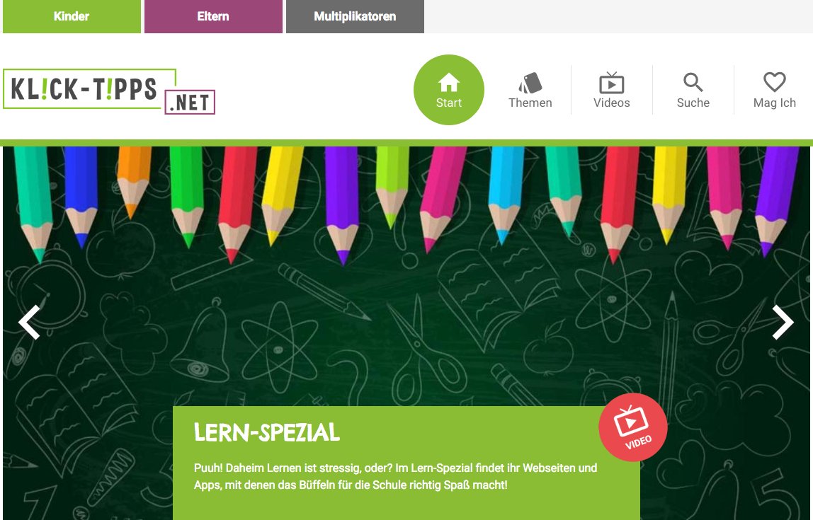 klick-tipps.net (@klicktipps) on Twitter photo Ob Deutsch, Erdkunde oder Geschichte? Mit diesen tollen #Kinderseiten und #Kinderapps fällt das Lernen zuhause nicht mehr schwer: klick-tipps.net/lern-spezial/
#ZuhauseBleiben #zuhauselernen #homeschooling #zuhausemitkindern #Grundschule #Lernspaß @legakids <a href="/Seitenstark/">Seitenstark</a> #CoronaVirusDE Ob Deutsch, Erdkunde oder Geschichte? Mit diesen tollen #Kinderseiten und #Kinderapps fällt das Lernen zuhause nicht mehr schwer: klick-tipps.net/lern-spezial/
#ZuhauseBleiben #zuhauselernen #homeschooling #zuhausemitkindern #Grundschule #Lernspaß @legakids <a href="/Seitenstark/">Seitenstark</a> #CoronaVirusDE