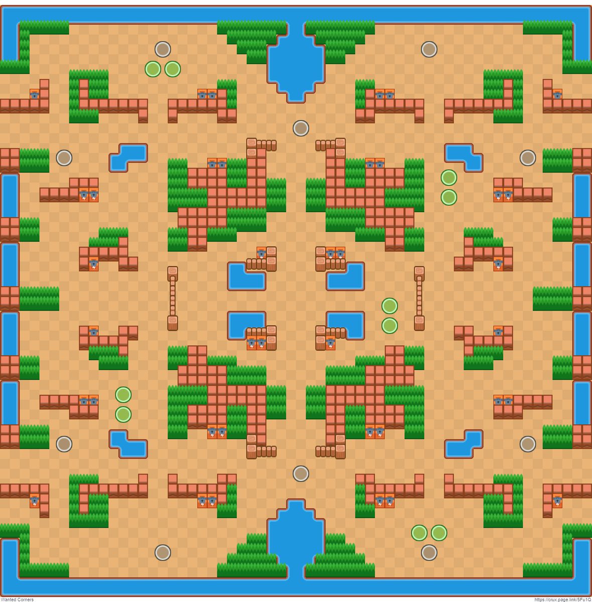 Moneycapital On Twitter My Showdown Map Wanted Corners I Love Showdown And This Is How I Would Create A Long Range Showdown Map Thoughts Brawlstars Frank Supercell I Would Love To Know Your
