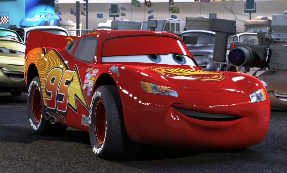 lightning mcqueen and tony stark are both a bit of a dick at the start of t...