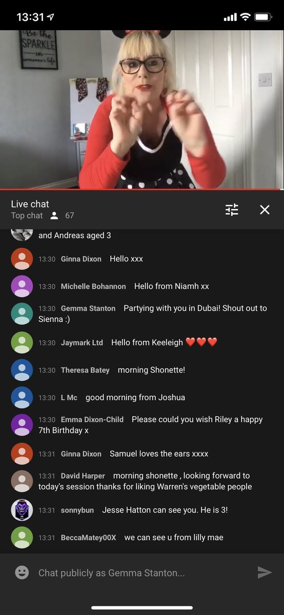 Thanks <a href="/ShonetteBason/">Shonette</a> Sienna loved Dough Disco and is still laughing 😂