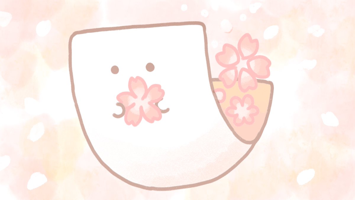 「#さくらの日
桜なオリジナルキャラクターイラストです? 」|湊谷 鈴🥝絵本クラファン中🌸イラストのお仕事受付中のイラスト