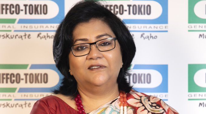drusawasthi's tweet image. Congratulations &amp;amp; Best wishes to Ms. Anamika Roy Rashtrawar @ARashtrawar for becoming the Managing Director &amp;amp; CEO of @IFFCO__TOKIO, a general #insurance JV of #IFFCO &amp;amp; @tokiomarine_cor. A dynamic women power with good marketing, admin skills &amp;amp; experience of Insurance sector.