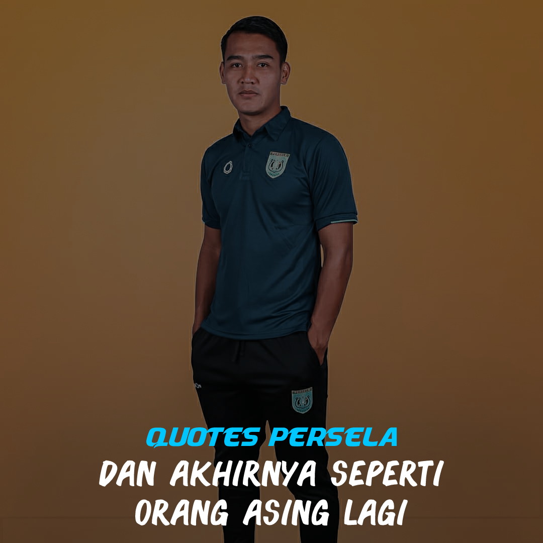 quotespersela's tweet photo. Menjadi asing lagi😔
.
.
#perselafc #lamongan #cojt https://t.co/7avp5k03f9