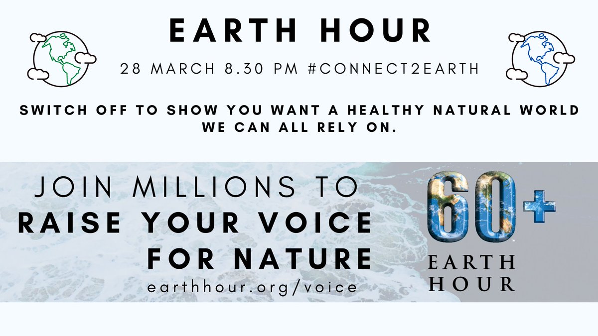 UNGeneva's tweet photo. It's today!
Switch off all lights, save energy and think about the Earth!
8:30 p.m. your local time #EarthHour2020
πππ https://t.co/Jy9dFIDxZI