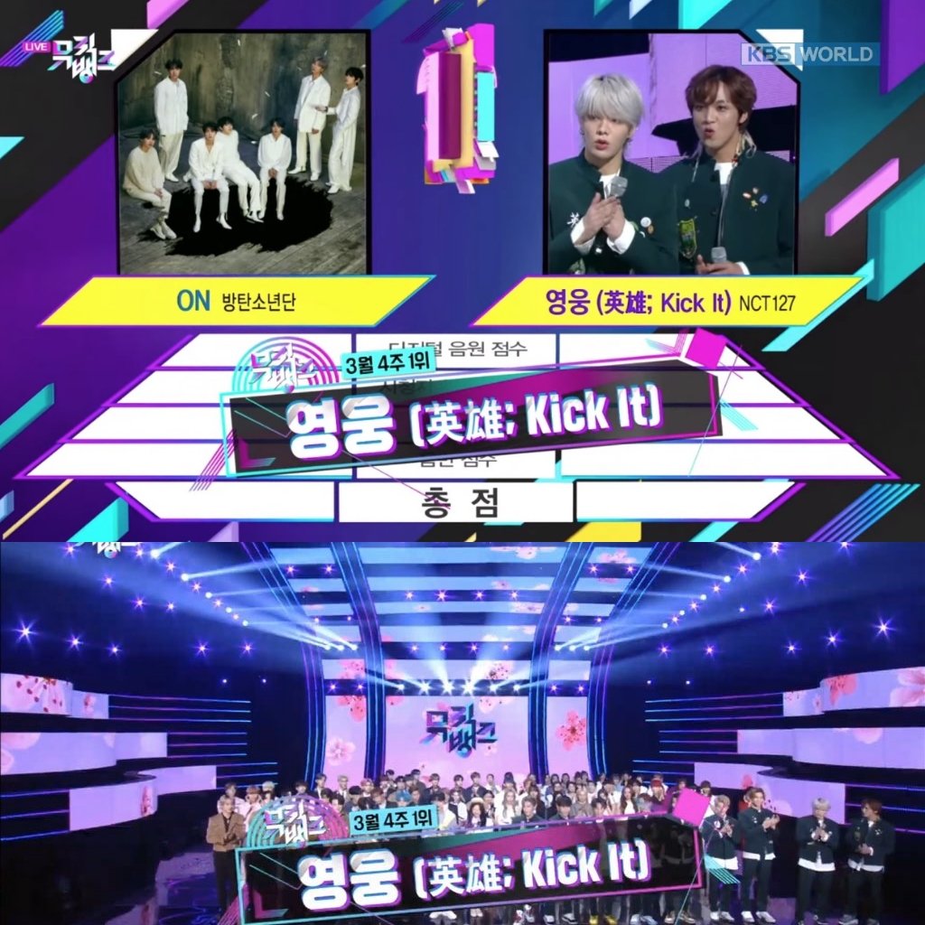 #NCT127 Music Show Wins

170622 #CherryBomb1stWin 🏆

180327 #Touch1stWin 🏆

181016 #Regular1stWin 🏆
181023 #Regular2ndWin 🏆
181025 #Regular3rdWin 🏆
181026 #Regular4thWin 🏆

190607 #Superhuman1stWin 🏆
190612 #Superhuman2ndWin 🏆

200327 #KickIt1stWin 🏆