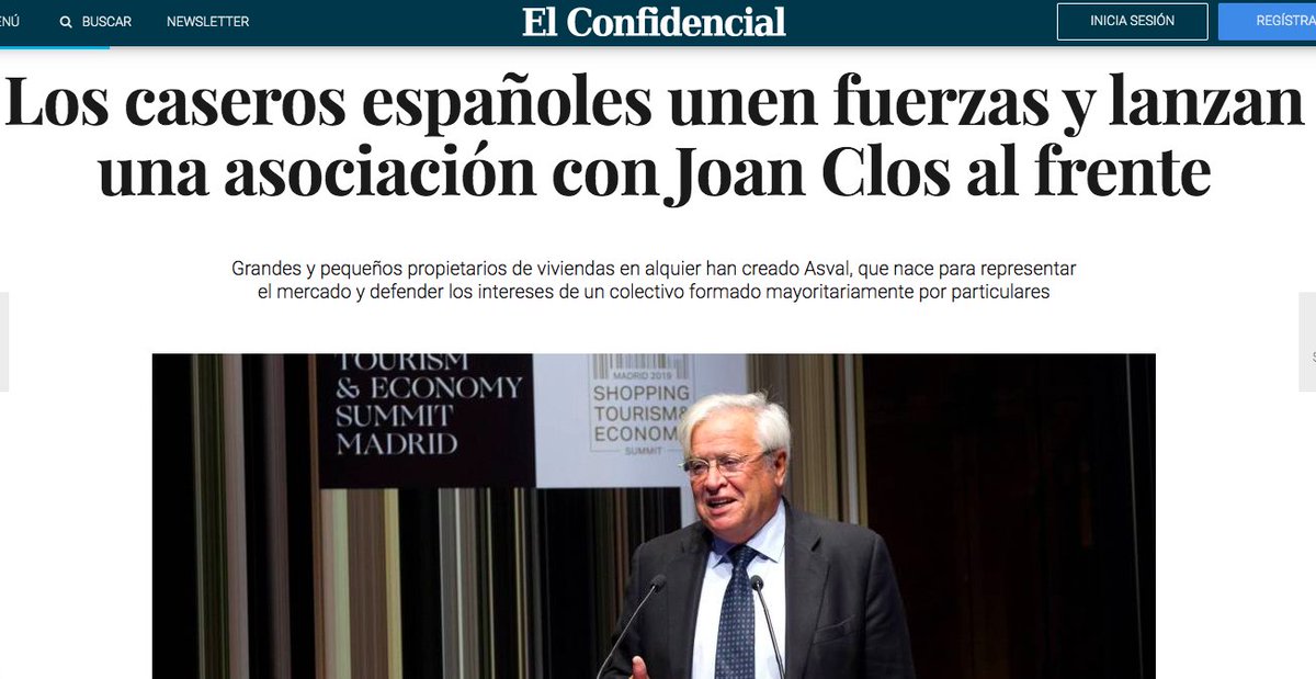 Gil_JavierGil's tweet photo. ⚠️Nace la patronal de los especuladores

Creada por fondos buitre, la asociación se encargará de:

📌no se suspendan los alquileres

📌no se regulen los precios

Su función será presionar al Gobierno para que facilite la especulación. Son enemigos del derecho a la vivienda https://t.co/7H9FZdZnnW