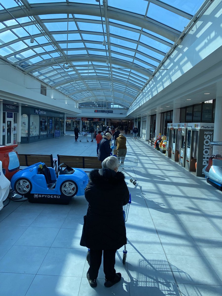 safebuddygroup's tweet photo. One of our volunteers took a call this morning from a lady who looks after her husband who has dementia- she needed food essentials for the weekend - a long but orderly queue at @Tesco  Canon Park #coventry but we’re happy to help as volunteers #StayHomeSaveLives #coventrycares https://t.co/pKjl0WlXRD