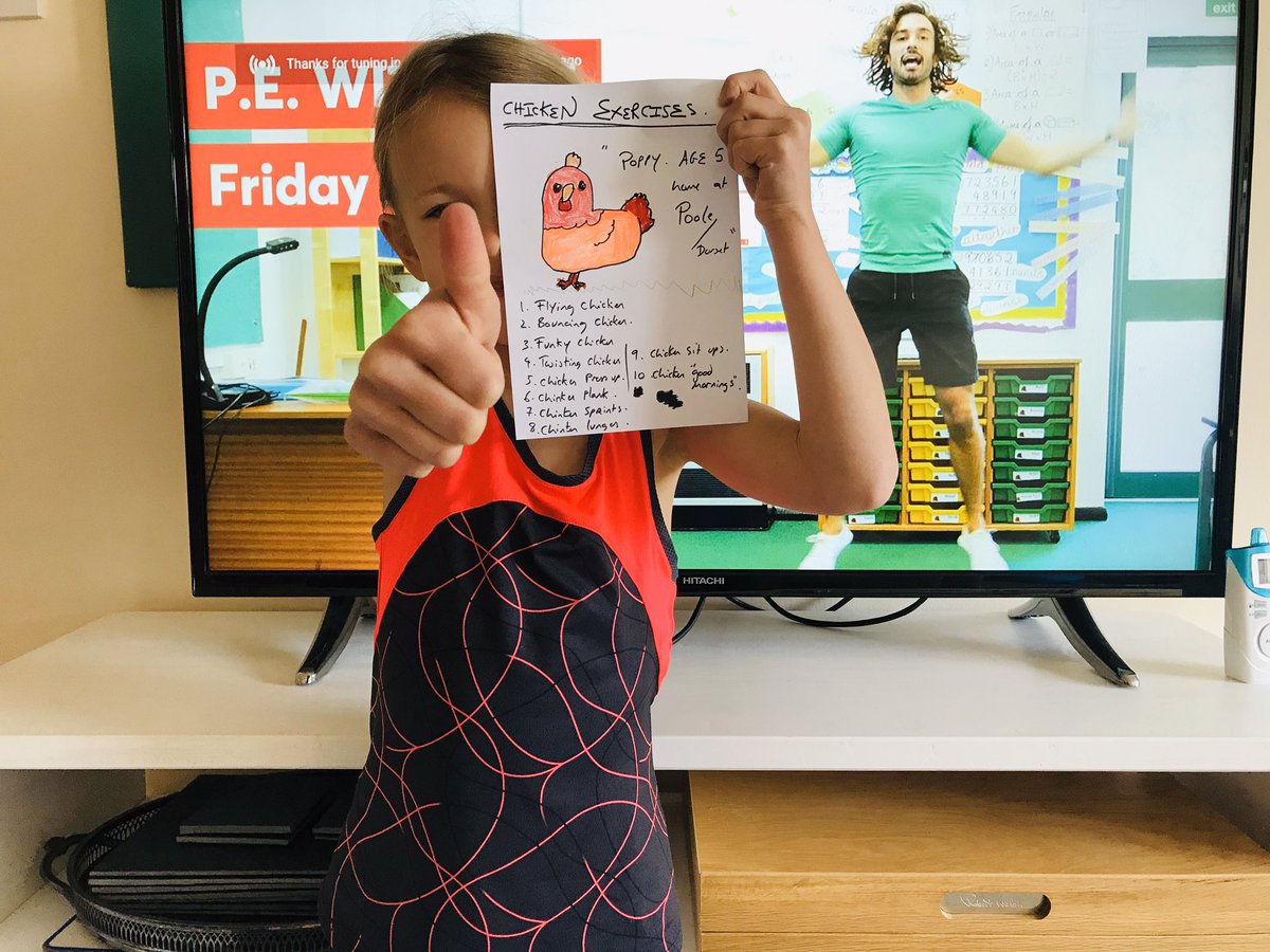 pthompson02's tweet image. @thebodycoach suggestions for next week From Poppy. Loving the workouts as a family! Keep them coming and let’s keep this world ACTIVE!! 💪💪🤜🦠- doing a great job. (Good luck with hand op - #staybugfree)