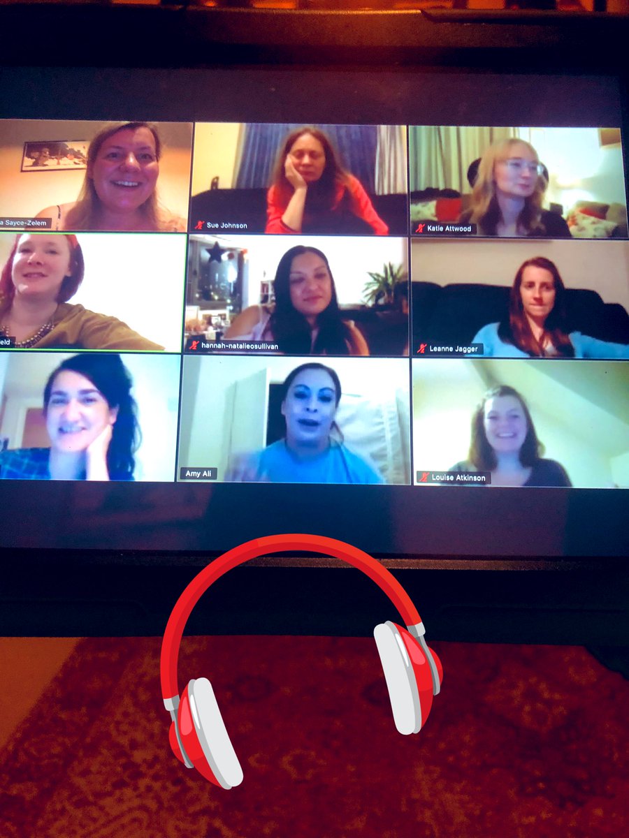 EmpowerWithTech's tweet photo. Thanks so much to the 48+ people who joined us for our first #EmpowerWithTech virtual meet-up, made even more special with us all clapping together at 8pm for our NHS ❤️ 
We’re going to keep them going weekly, so check our Meetup page for the next ones 👍🍷👍 https://t.co/HH8lU2ETvu