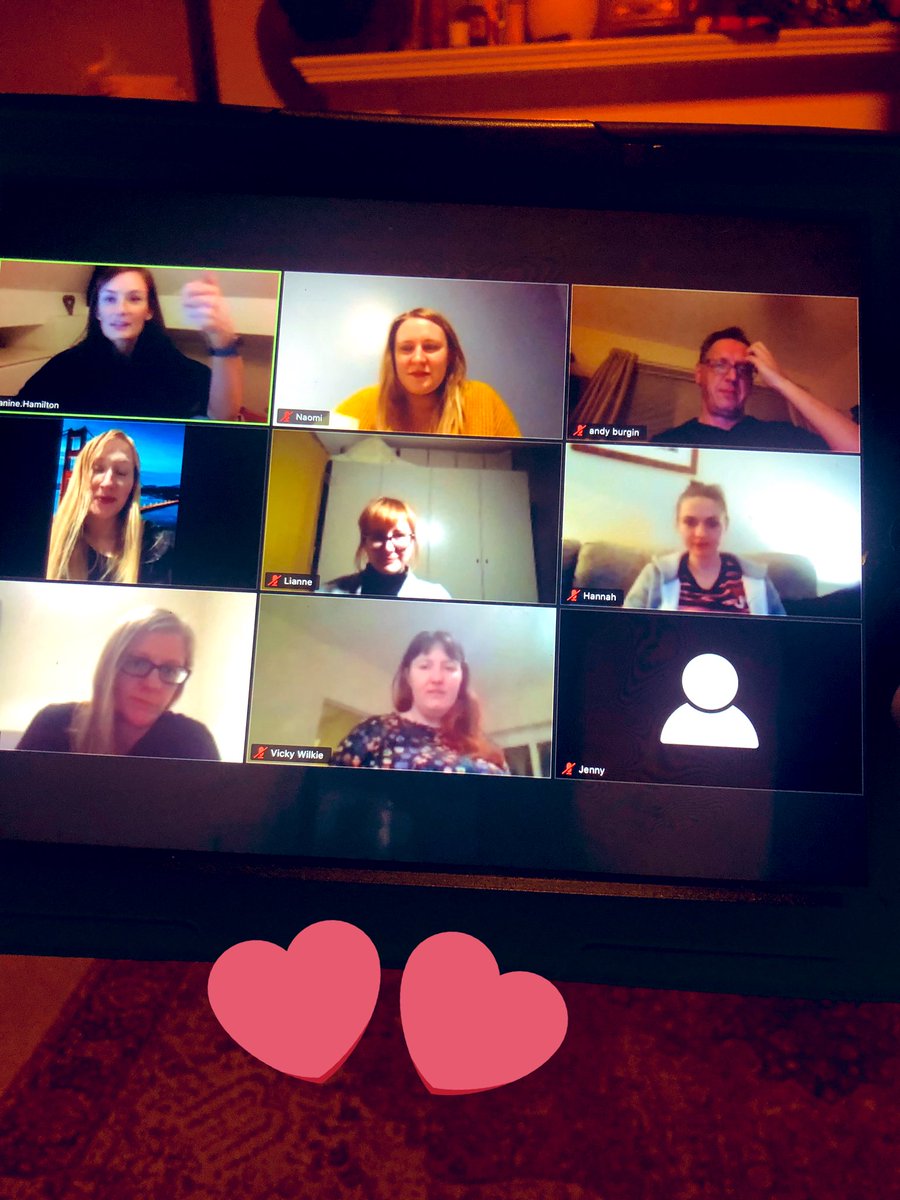 EmpowerWithTech's tweet photo. Thanks so much to the 48+ people who joined us for our first #EmpowerWithTech virtual meet-up, made even more special with us all clapping together at 8pm for our NHS ❤️ 
We’re going to keep them going weekly, so check our Meetup page for the next ones 👍🍷👍 https://t.co/HH8lU2ETvu