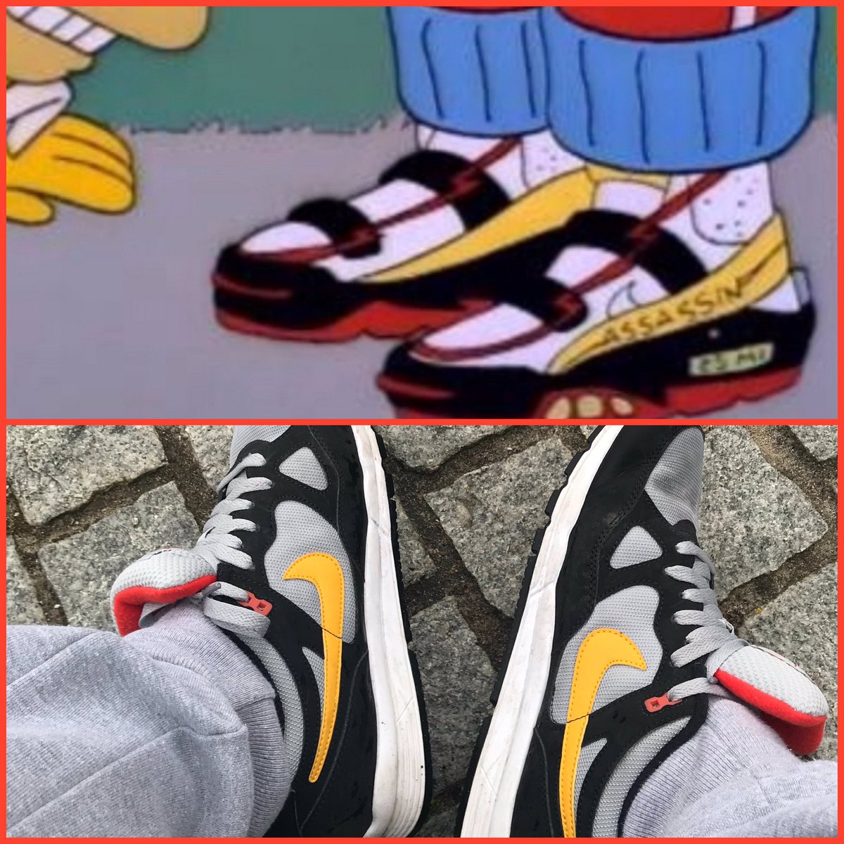 assassins simpsons shoes