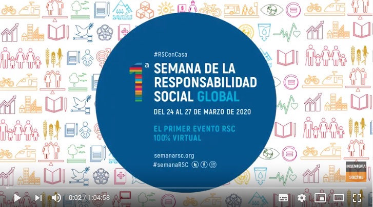 SemanaRSC's tweet photo. 📢Disponibles las conferencias de la 1ª jornada de la #SemanaRSC Global en el canal de #youtube de @IngeniaSocial 
👩‍💻Suscribiros al canal porque seguiremos colgando nuevos contenidos 👉https://t.co/X4g7rDpyb2
#RSCenCasa #RSC #Teletrabajo #Formación https://t.co/Gsc5o4Yjvq
