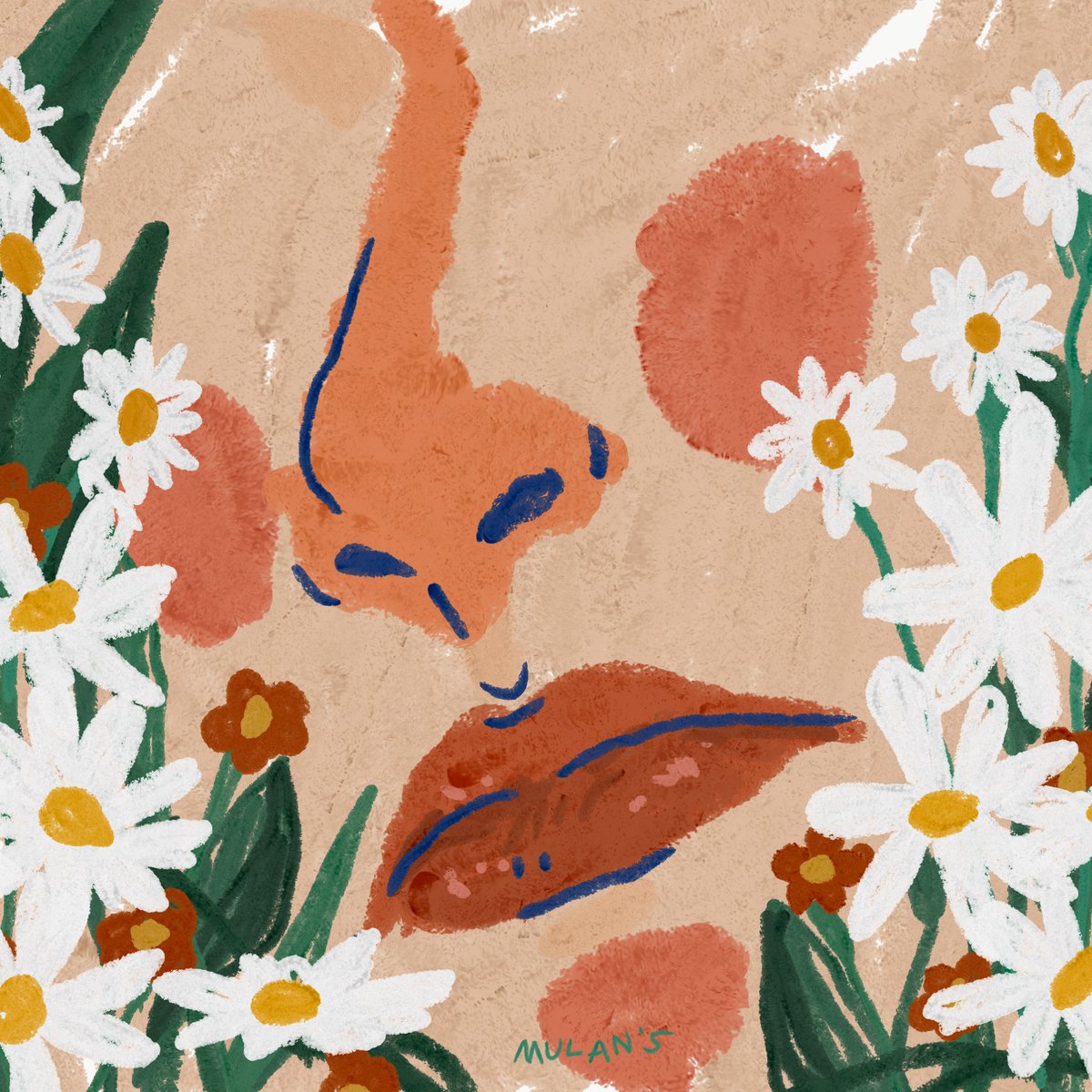 🖍🤎🌷 บรัช soft pastel ใน Adobe Sketch คือน่ารักมาก ;—; ปกติแทบไม่ใช้อดบ.เลย , กลับมาใช้เพราะบรัชนี้โดยเฉพาะ ! 🥨🔆🪑