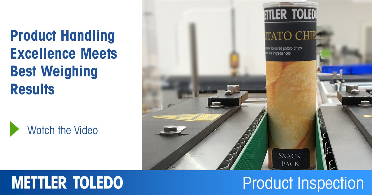mettlertoledo's tweet photo. Check out how our C35 AdvancedLine #checkweigher demonstrates product handling excellence and best weighing results at high speeds:
#MTInsideFood #producthandling https://t.co/FkHXuApsfK https://t.co/5ZU9Ww6dk3