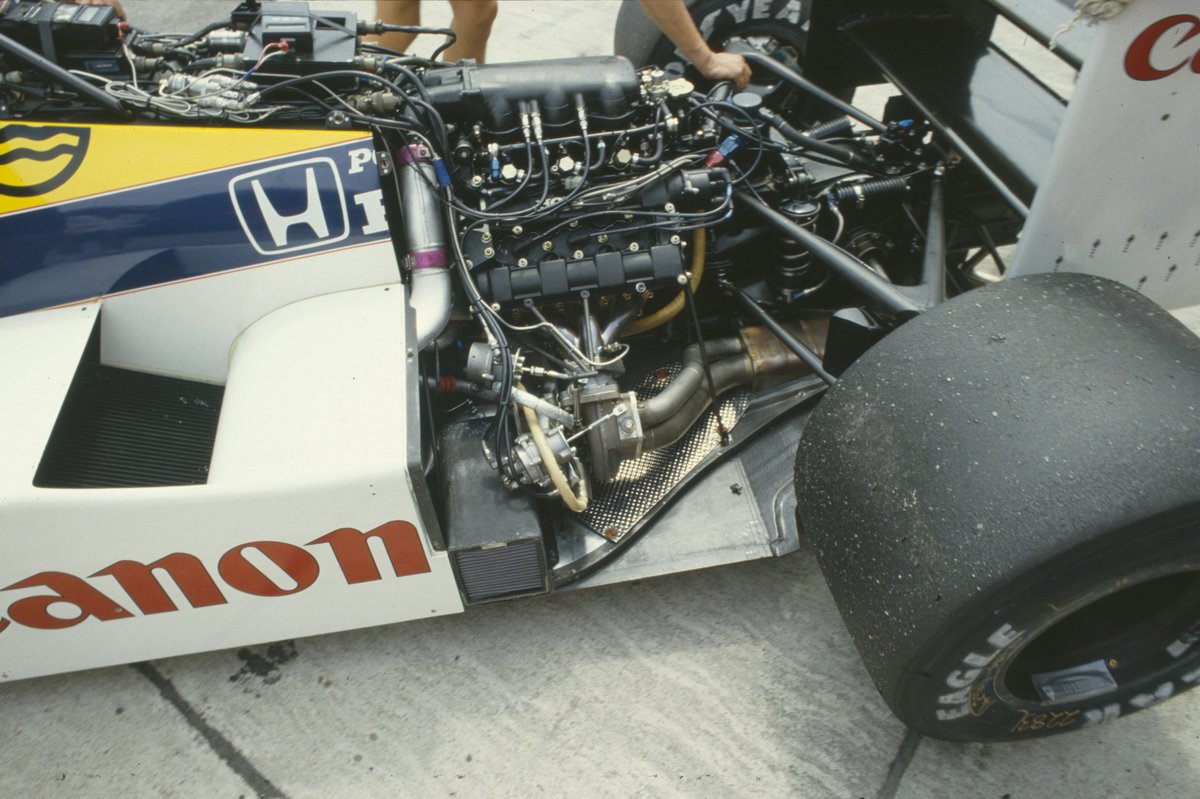 Honda Racing F1 Taking A Look Back Through The Archives The Honda Ra166e Packaged Inside The Williams Fw11 At The 1986 Braziliangp Poweredbyhonda T Co Enxbnhnewy