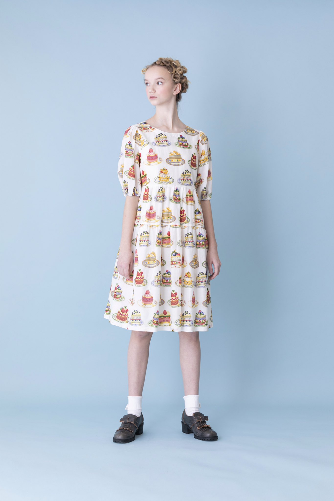 Jane Marple The 35th ribbon ワンピース ピンク-